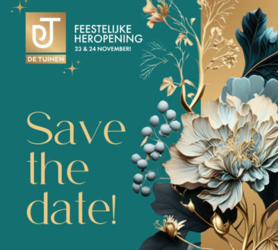 Thumbnail van nieuwsbericht `Heropeningsfeest de Tuinen 23 & 24 november`